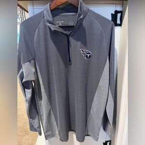 Antigua NFL Tennessee Titans pullover size Large. 1536